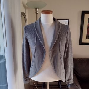 Banana republic XS grey open knit jacket